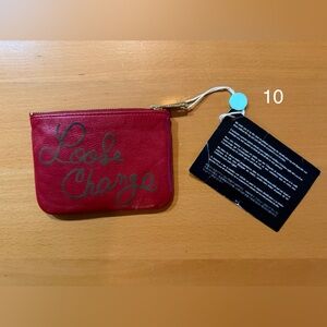 Rebecca Minkoff Coin Purse with Loose Change Written on it Original Tag Included
